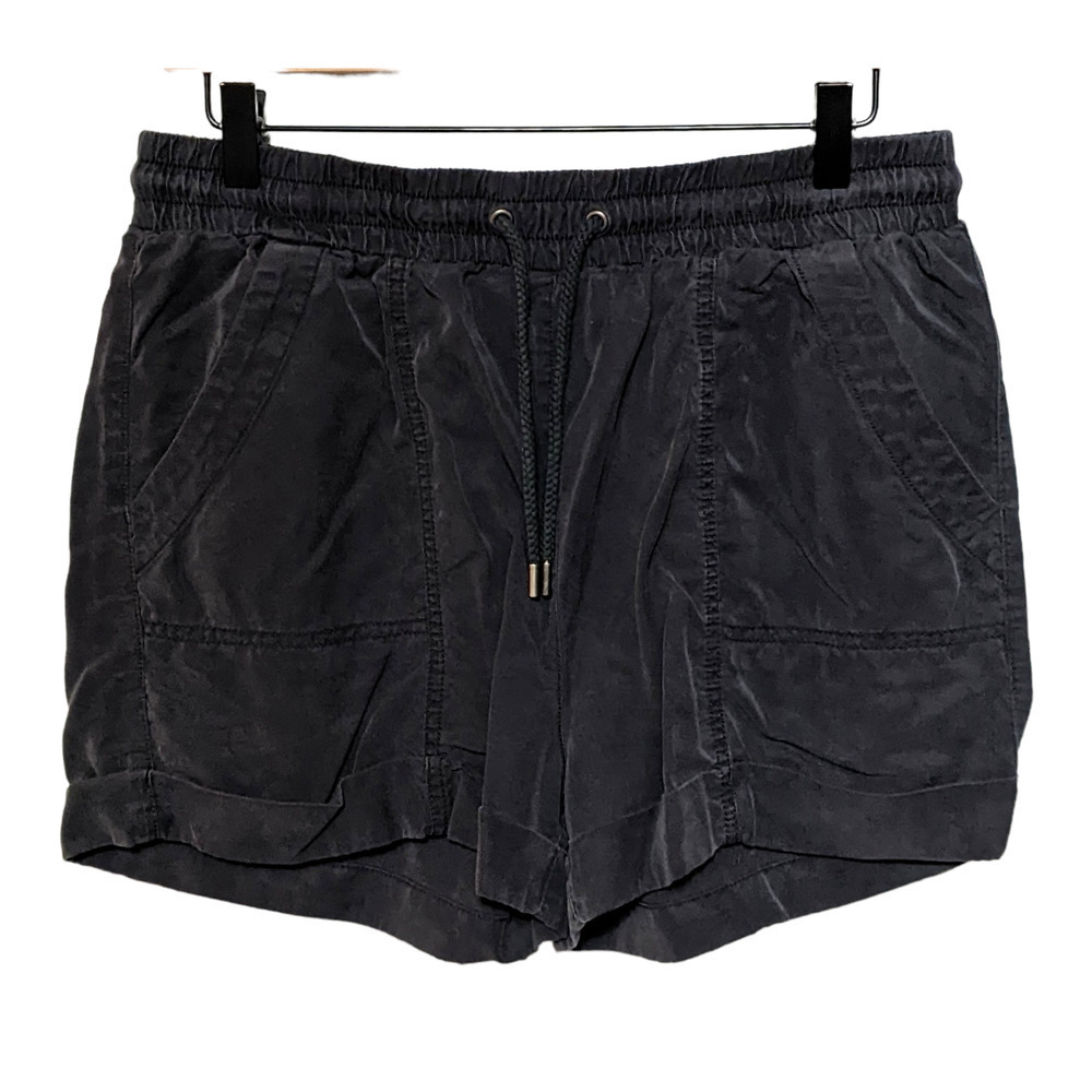 Universal Thread XS Gray Lyocell Drawstring Elastic Waist Pull On Shorts Women's